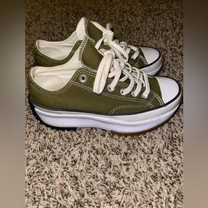 Converse hike low top platform sneakers